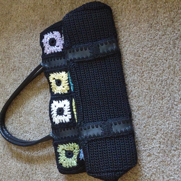 The Sak Colorful Granny Square Crochet Shoulder Bag - Picture 3 of 7